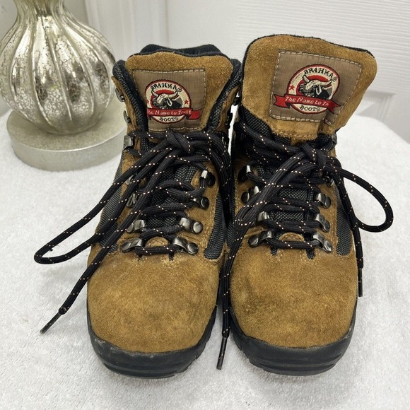 BRAHMA Womens Hard Toe Boots Hiking work Oil Slip Resistant Waterproof Brown 6 - Picture 3 of 10